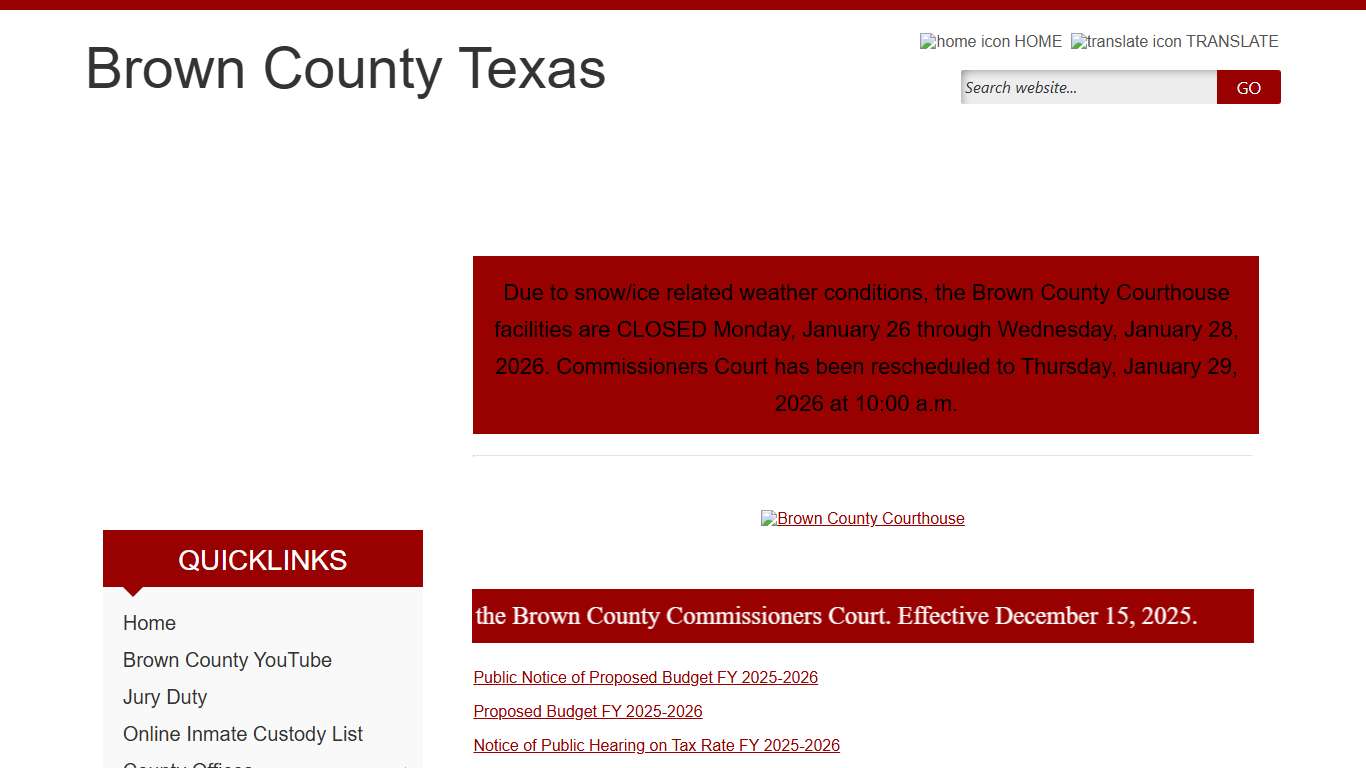 Home Page - Brown County