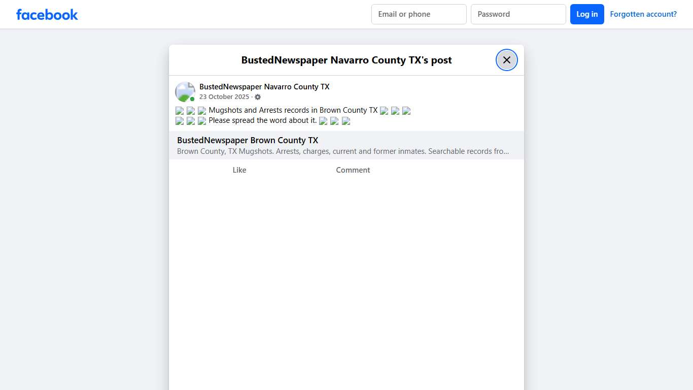 🔥 🔥 🔥 Mugshots and... - BustedNewspaper Navarro County TX Facebook